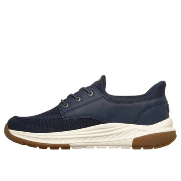 Mens Skechers 205467 Mereo-Alden Slip-Ins Trainers - Navy