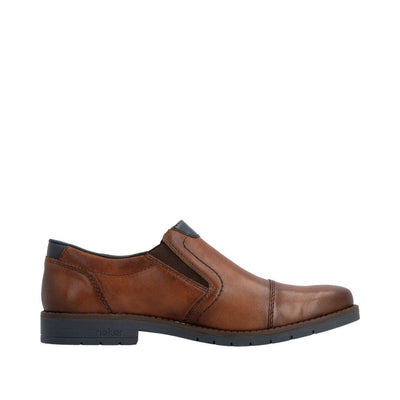 Mens Rieker 13950 Almond Casual Slip-On Shoe - Almond