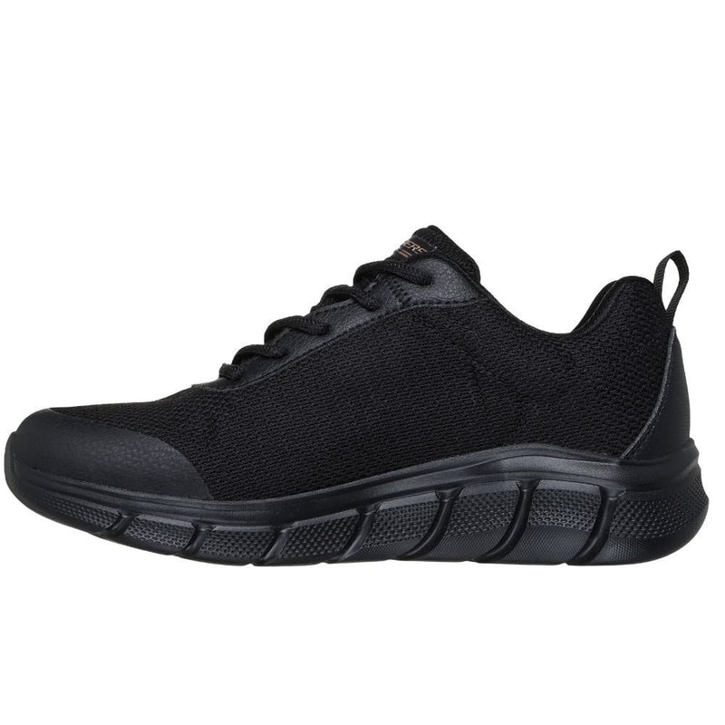 Womens Skechers Waterproof: Bobs Sport Flex Trainers - Black