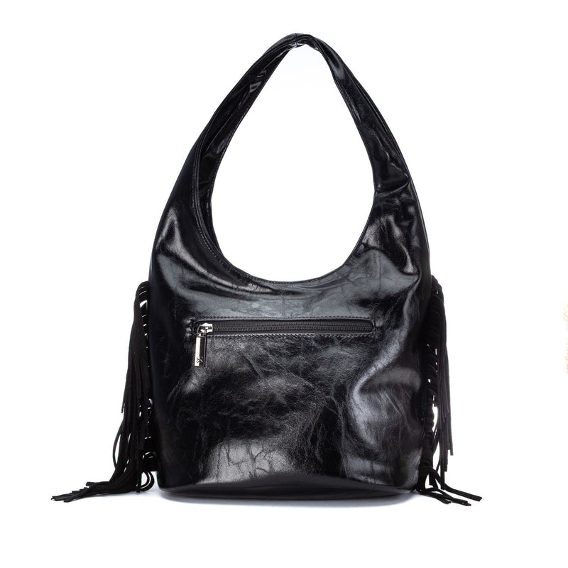 Womens Xti 184698 Shoulder Bag - Black