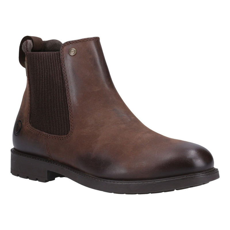 Mens Cotswold Gretton Brown Chelsea Boots - Brown