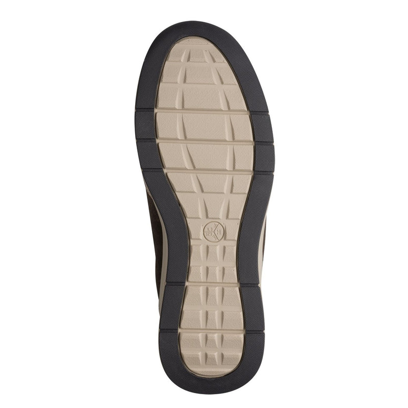 Womens Jana 23789 Cafe Side Zip Trainers - Cafe