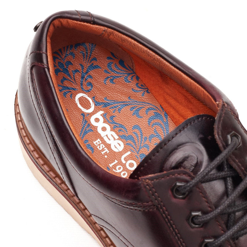 Mens Base London Langdon Casual Lace-up Shoes - Brown