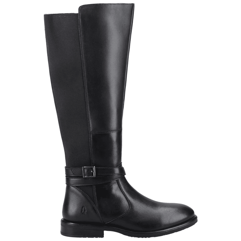 Womens Hush Puppies Victoria Long Boots - Black