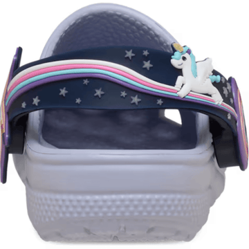 Crocs Kids Classic Imagination Lights Clogs - Frosted Grape