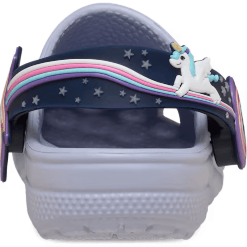 Crocs Kids Classic Imagination Lights Clogs - Frosted Grape