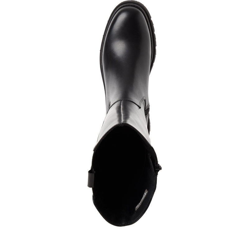 Womens Tamaris 25608 Long Boots - Black