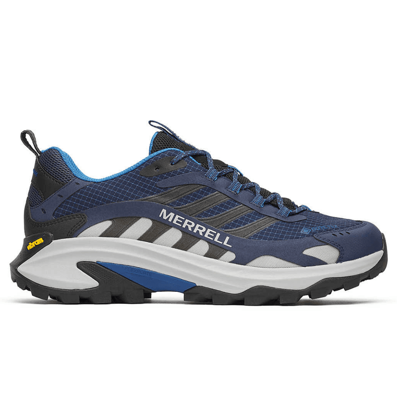 Merrell Mens Moab Speed 2 Gore-Tex Hiking Trainers - Navy