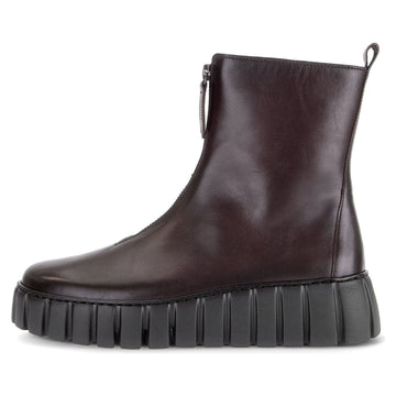 Womens Gabor 8016 Bordeaux Ankle Boots - Bordeaux