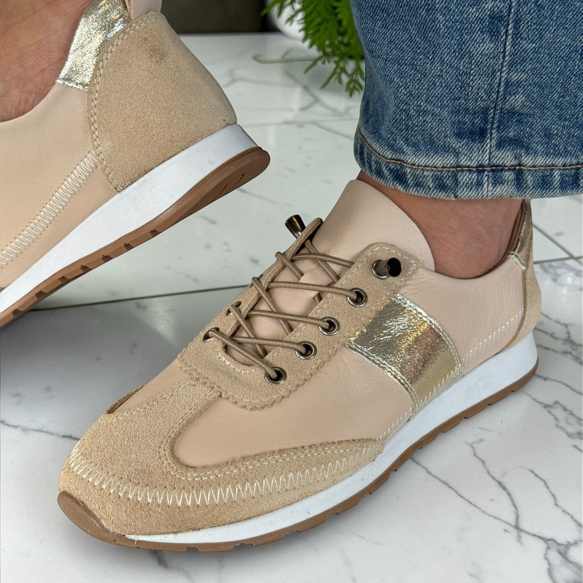 Womens Lotus LOLA Slip-On Trainers