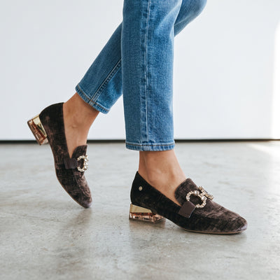 Womens Zanni & Co Hahoe Loafers - Velvet Liquid