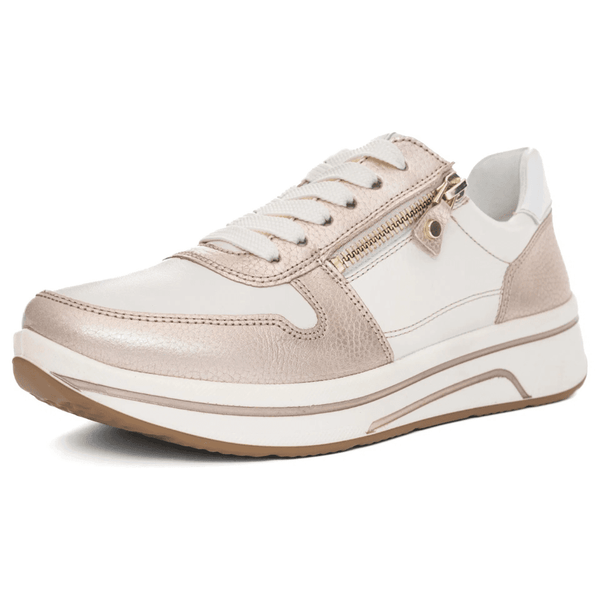 ARA Sapporo, Scarpe da Ginnastica Donna, Nero, 36.5 EU Larga