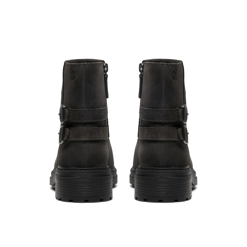 Womens Clarks Orinoco3 Trim Ankle Boots - Dark Brown