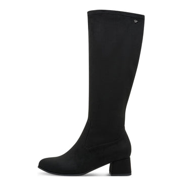 Womens Jana 25569 Long Boots - Black