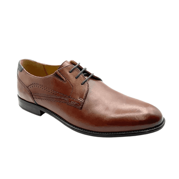 Dubarry Mens Dell Extra Fit Lace Up Smart Shoes - Chestnut