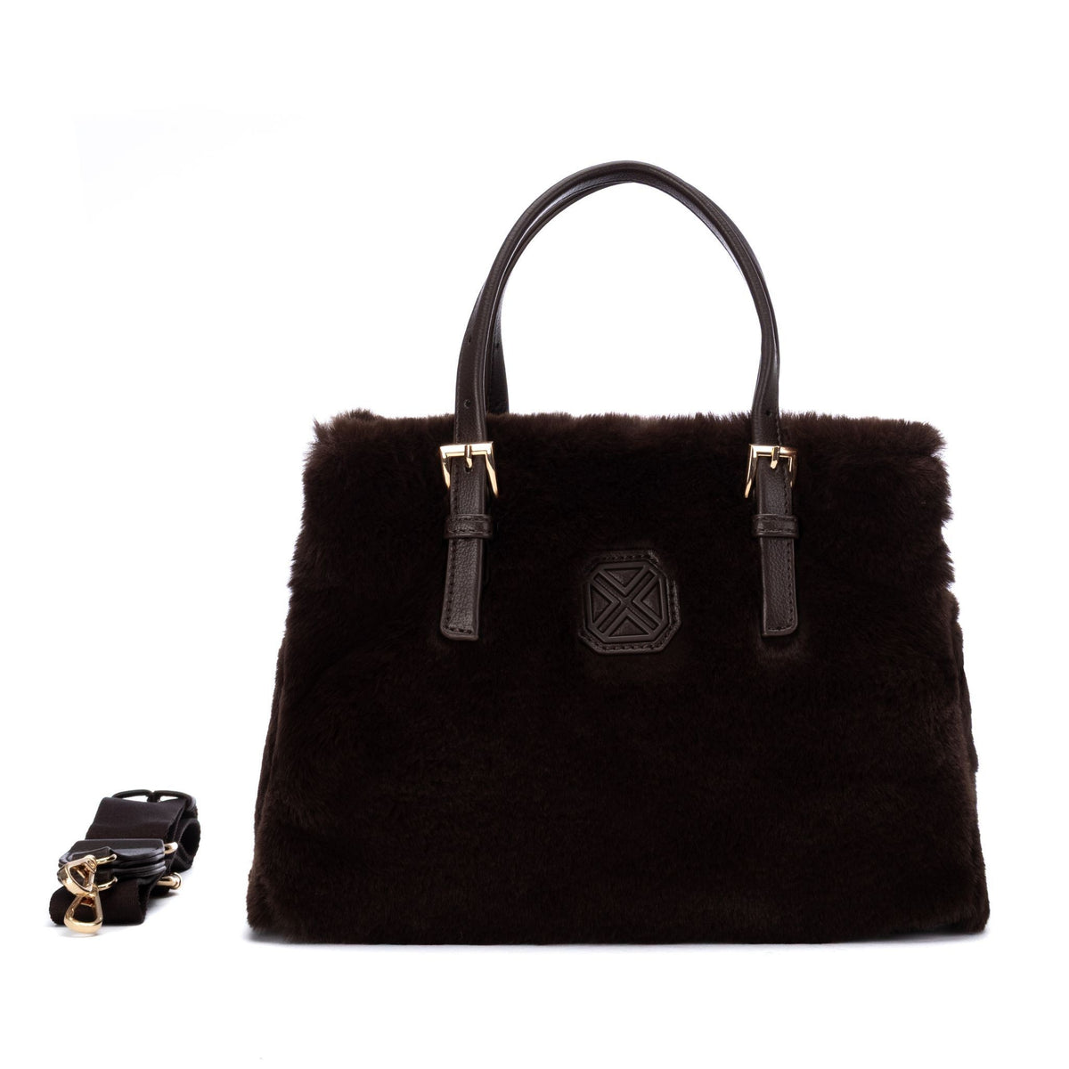 Womens Xti 184716 Fur Handbag