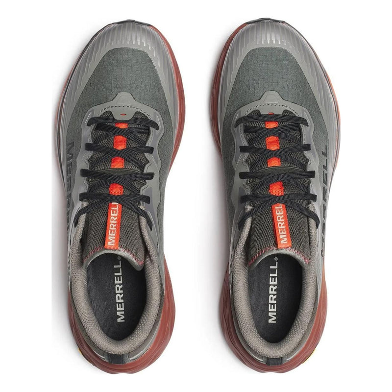 Mens Merrell Agility Peak 6 GTX Beluga Waterproof Trainers - Beluga