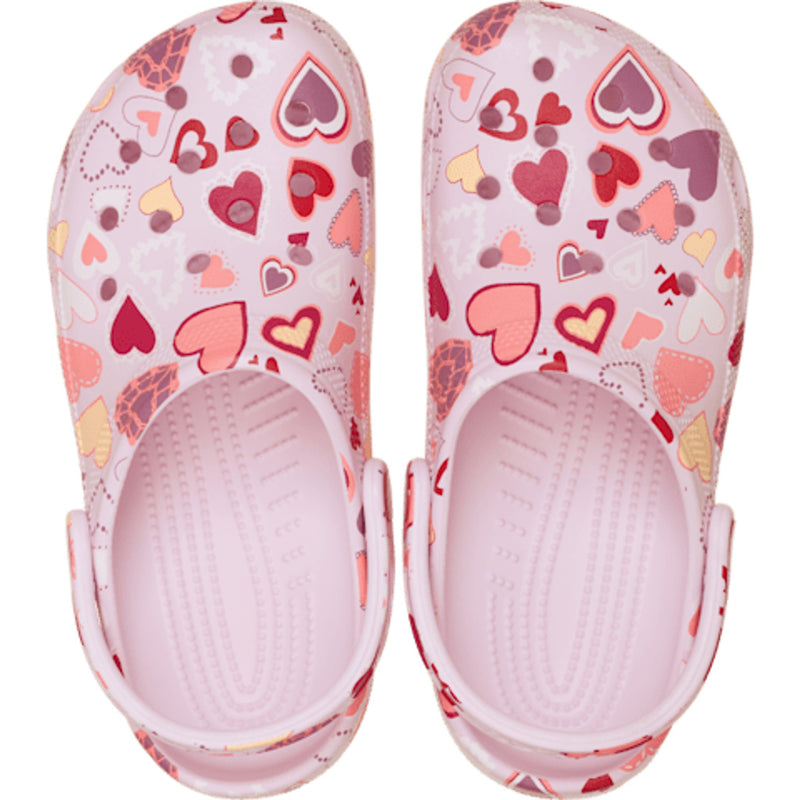 Toddler Crocs Hearts Classic Clogs - Hearts