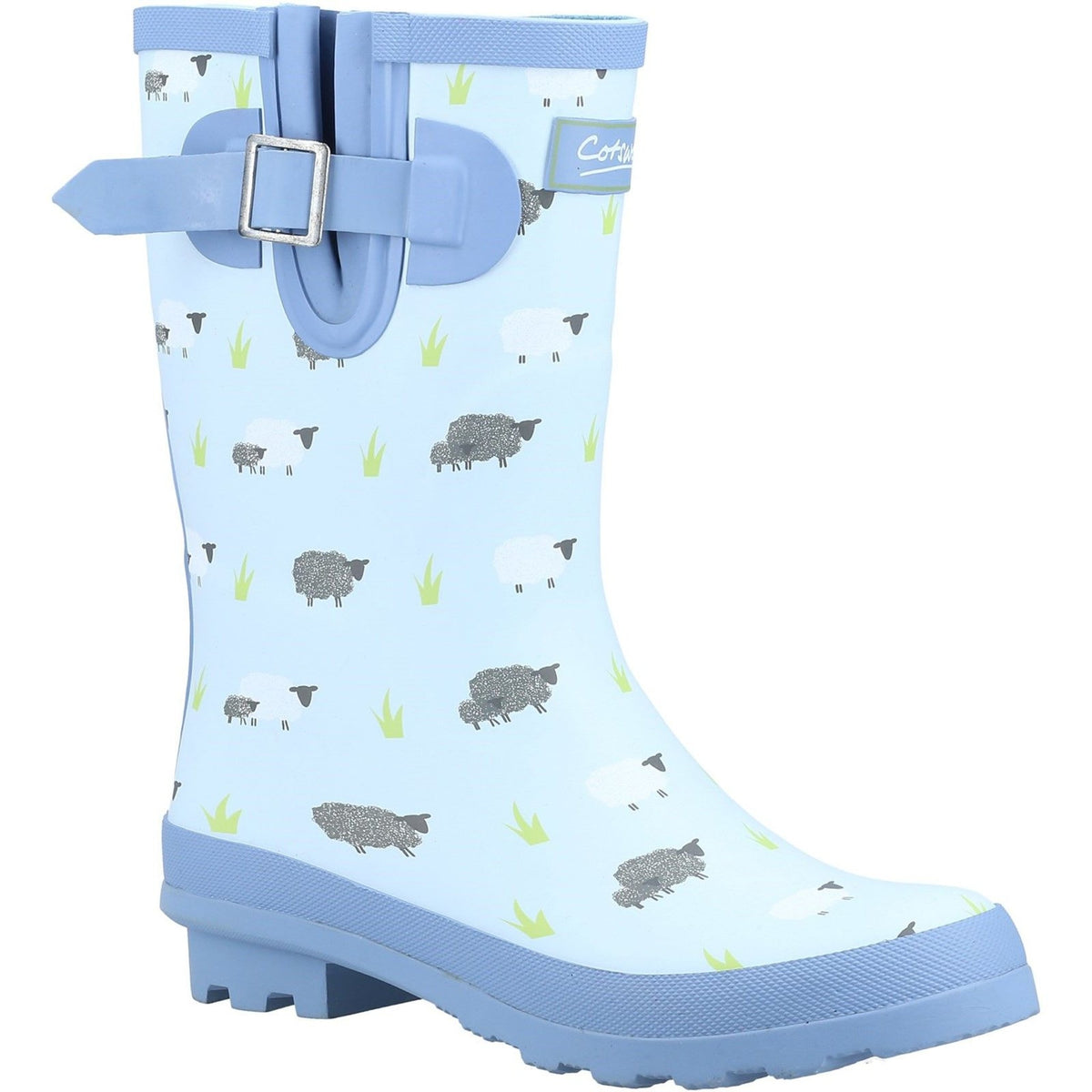 Womens Cotswold Farmyard Mid Wellingtons