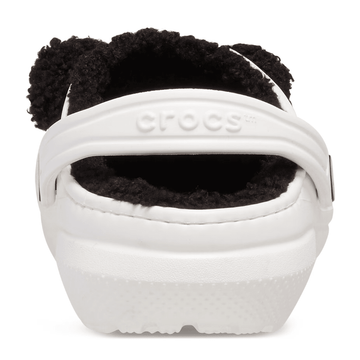 Crocs Toddler Classic Lined - I Am Panda Bear - White