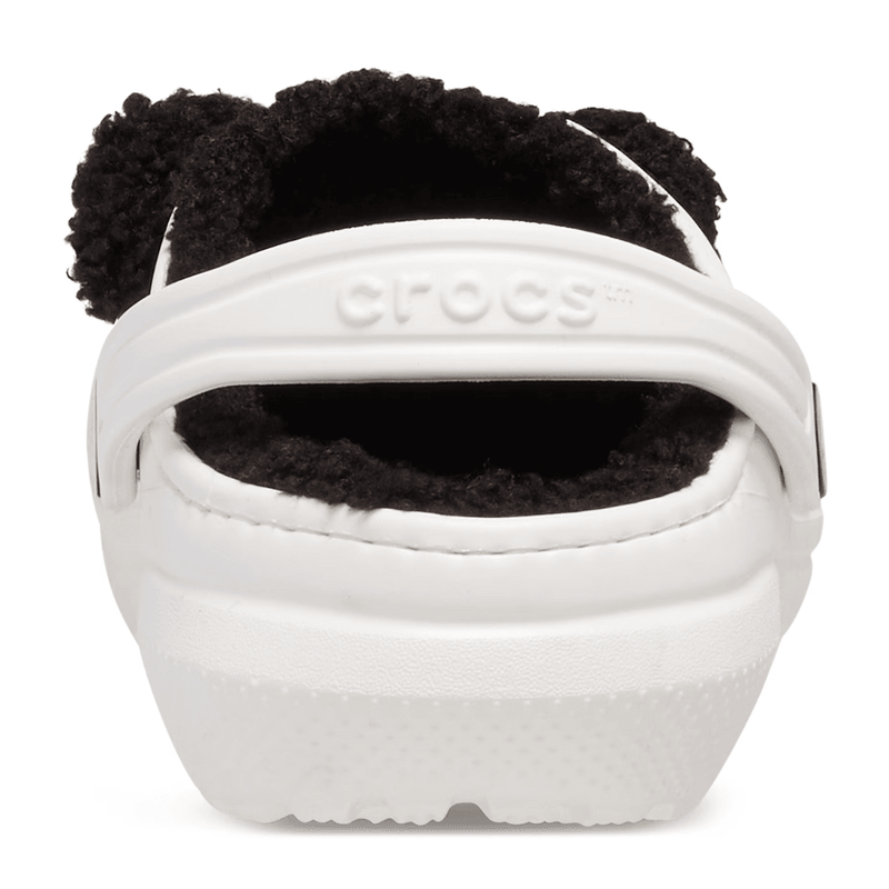 Crocs Toddler Classic Lined - I Am Panda Bear - White