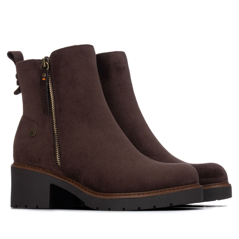 Womens Refresh 176283 Brown Ankle Boots - Brown