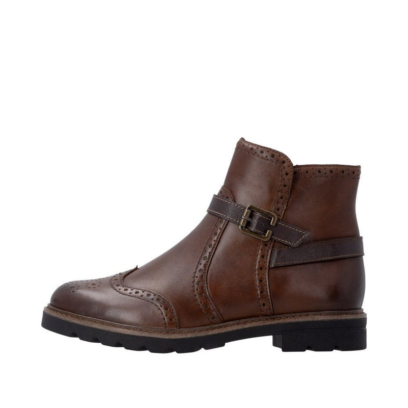 Womens Remonte D2Q74 Chestnut Boots - Chestnut
