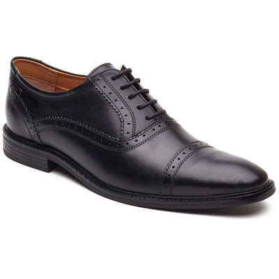 Mens Base London Ascot Formal Lace-up Shoes - Black