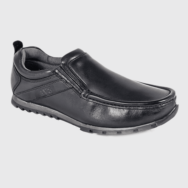 AV8 By Dubarry Kolo Junior Causal Slip On School Shoes - Black