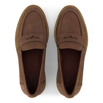 Womens Toms Cara Loafers - Oak Brown