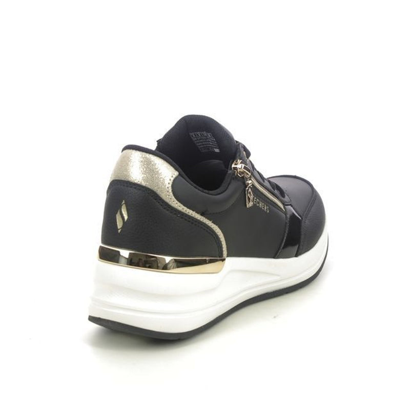 Womens Skechers 177341 Billion 2 High-End Trainers - Black