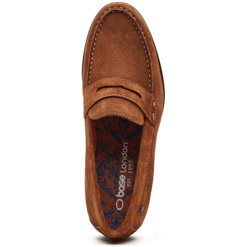Mens Base London Slate  Loafers - Camel