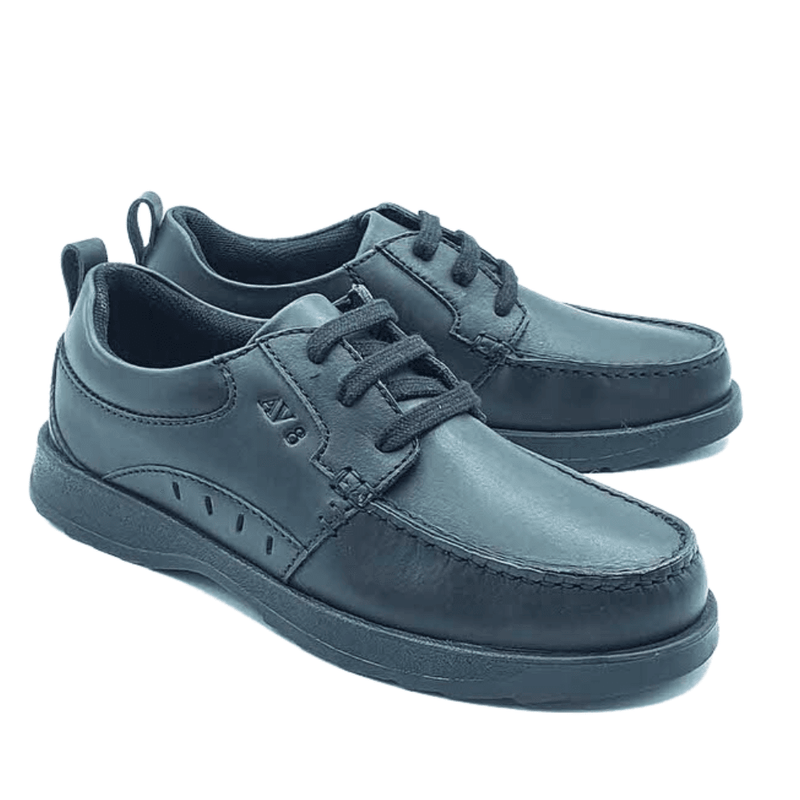 Boys AV8 By Dubarry Killian Lace Up Shoes - Black