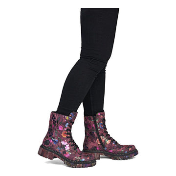 Womens Rieker 72627 Pink Boots - Pink