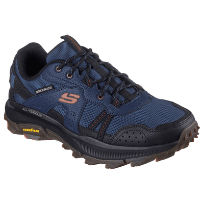 Mens Skechers Equalizer 5.0 Trail Trainers- Water Repellant - Navy Black