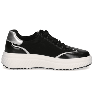 Womens Caprice 23600 Black Trainers - Black