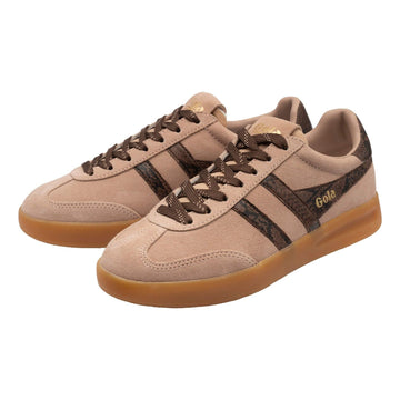 Womens Gola Cyclone Snake Rose Trainers - Rose