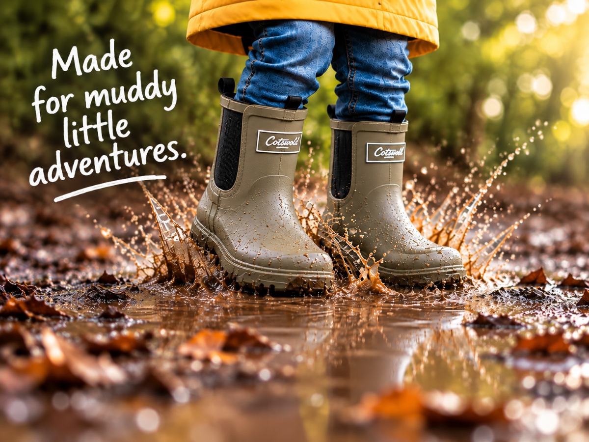 Kids Cotswold Barton Wellingtons