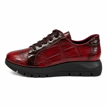 Womens Jose Saenz 2276 Trainers - Rioja