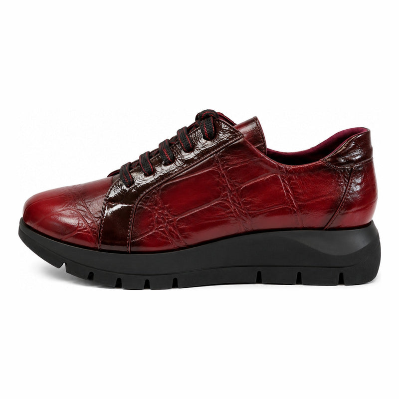 Womens Jose Saenz 2276 Trainers - Rioja