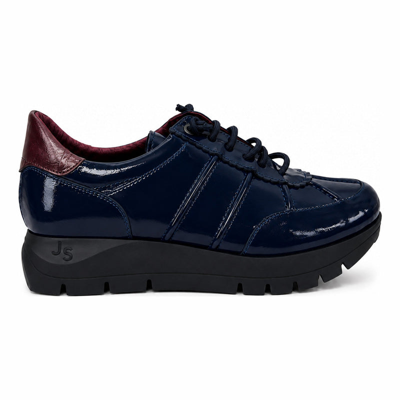 Womens Jose Saenz 2318 Navy Trainers - Navy