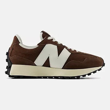 Womens New Balance 327 Laced Pumpernickel with Linen Trainers - Pumpernickel with Linen