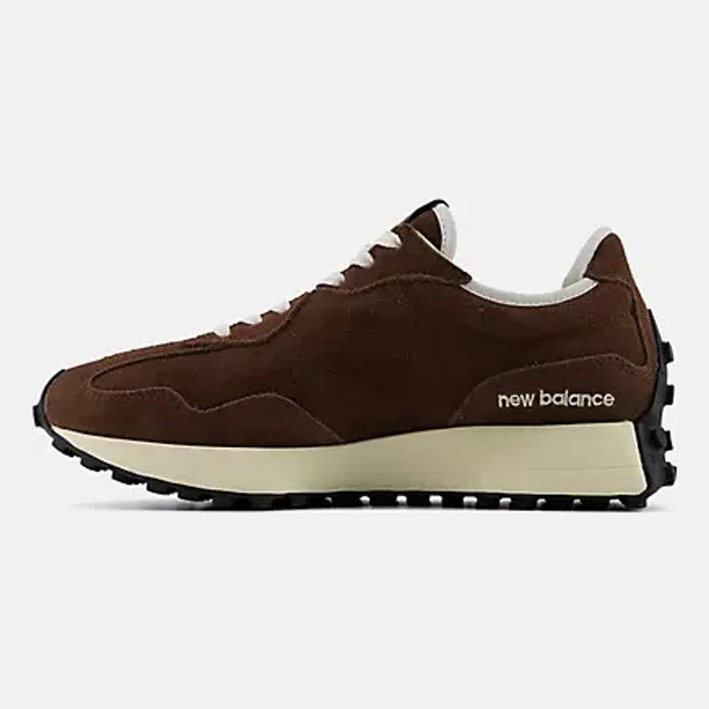 Womens New Balance 327 Laced Pumpernickel with Linen Trainers - Pumpernickel with Linen