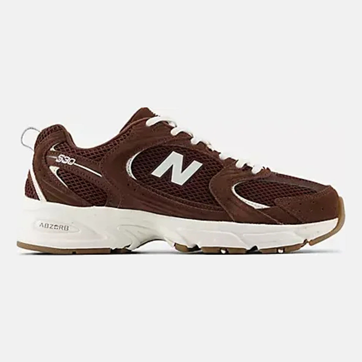 Womens New Balance 530 Abzorb Laced Pumpernickel with Sea Salt Trainers